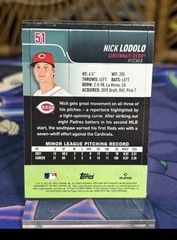 Nick Lodolo Rookie Card – MEMBERS ONLY , SSP (Case Hit), Stadium Club 2022, MINT