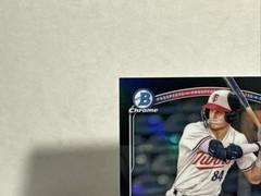 2025 Bowman – Chrome Prospects Walker Jenkins #BCP-1 Black Refractor /10 (RC)