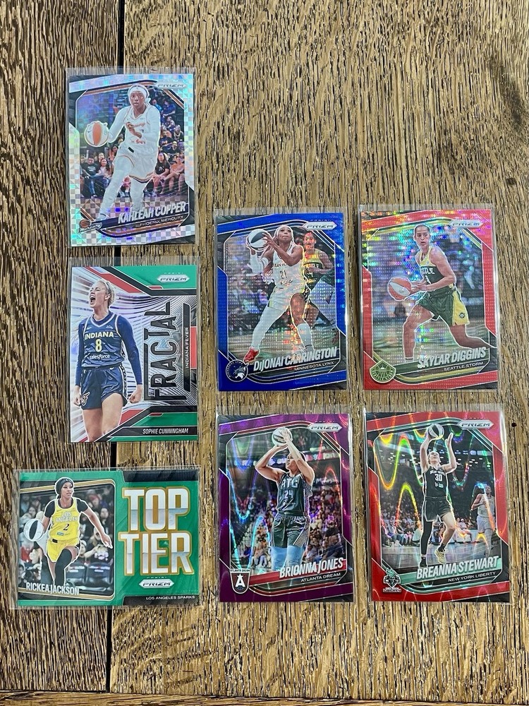 2025 Prizm WNBA Prizm “Colors” See Pics For Numbers And Players!