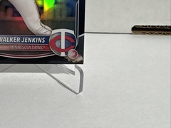 2025 Bowman – Chrome Prospects Walker Jenkins #BCP-1 Black Refractor /10 (RC)