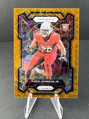 Paris Johnson Jr. – 2023 3 Card Rookie & Parallel Lot RC Arizona Cardinals