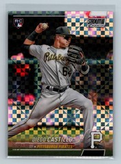 2022 Topps Stadium Club Chrome X-Fractors Diego Castillo Rookie Pirates #325