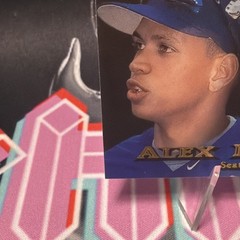 1999 Flair Showcase – ALEX RODRIGUEZ – Row 1 Seat 14 – MARINERS 654/1500