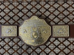 BIG GOLD World Heavyweight Championship Replica Dual Plated Tittle Belt 5mm…