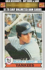 1979 Topps #485 Bucky Dent