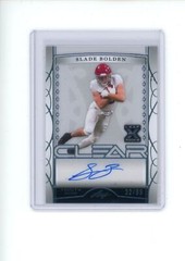 2022 Leaf Trinity Slade Bolden #CA-SB1 Rookie Clear Silver Auto 32/99