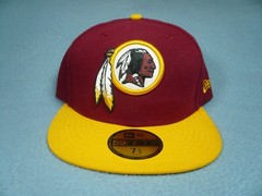 New Era 59fifty Washington Redskins On Field Size 7 1/2 BRAND NEW cap hat Fitted