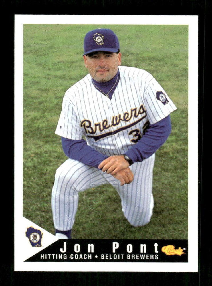 1994 Classic Best Beloit Brewers 29 Jon Pont HC ssp super short print BXCP40