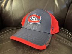 Montreal Canadiens Fanatics Branded Blue & Red Authentic Pro Rink Flex Hat