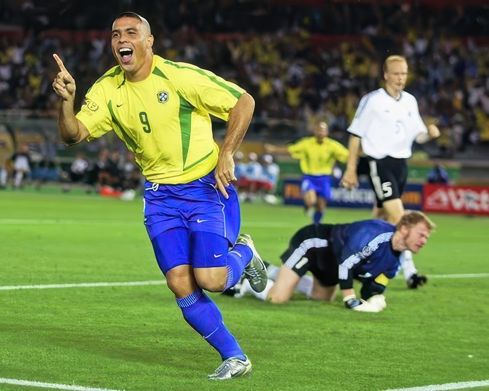 Ronaldo Nazario Brazil Germany Yokohama World Cup 8×10 Photo Print Soccer Poster