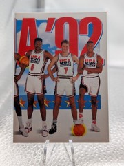 1991-92 Skybox Barcelona USA Basketball Team 3 Card Set #544/545/546 Jordan NM