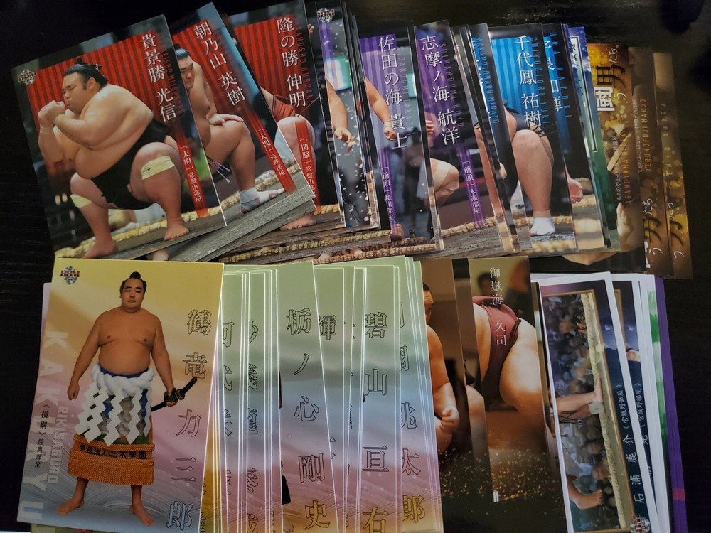 BBM Sumo Trading Cards 2021 and Takumi Cards – Individual Cards – USA Seller!