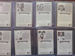 1972 Kellogg&rsquo;s Xograph 3-D COMPLETE SET (15) All-Time Baseball Greats EX-MT Cond