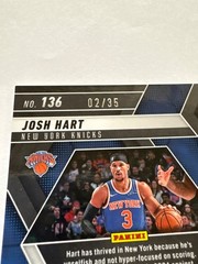 02/35 Josh Hart Camo Prizm & 4 More (READ)