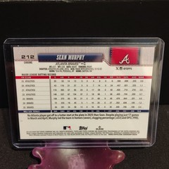 2026 Topps Chrome SEAN MURPHY green refractor ! 26/99 #212 Braves!!
