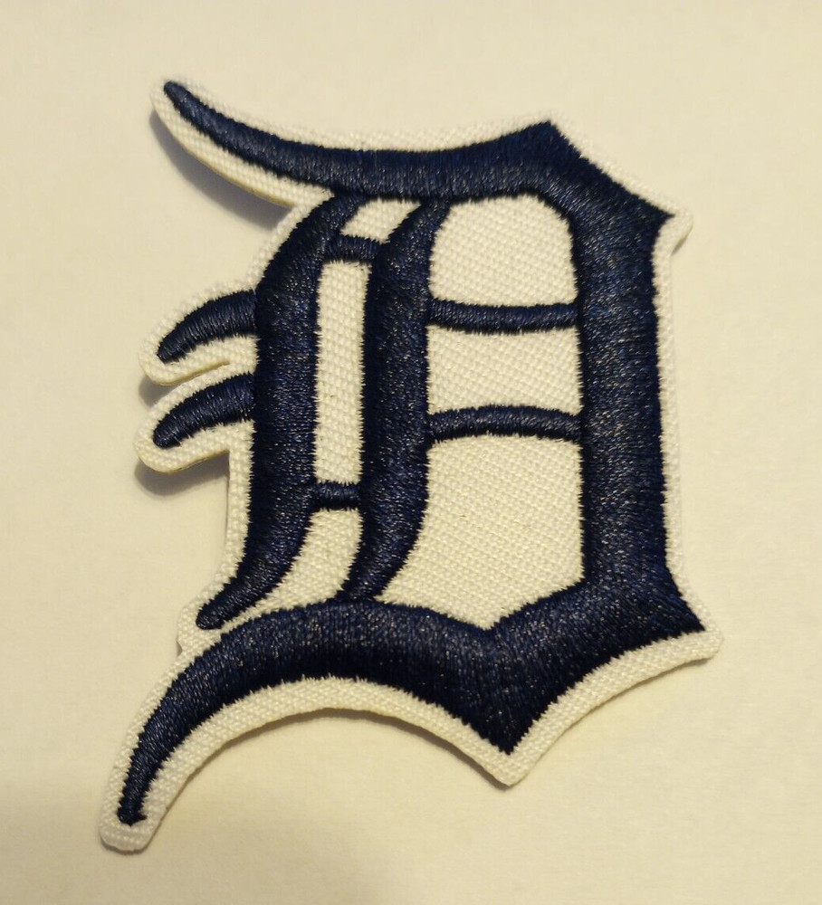 Detroit Tigers Embroidered PATCH~2 1/2&Prime; x 1 3/4&Prime;~Iron Sew On~MLB~Ships FREE