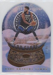 2020-21 Panini Crown Royale Sno Globe 85/99 Karl-Anthony Towns #25 s1i