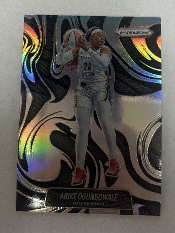2025 PANINI PRIZM ARIKE OGUNBOWALE ABSTRACT SSP #4