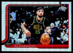 2025-26 Topps Chrome #144 Jose Alvarado Refractor J1