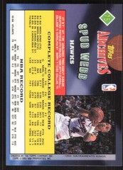 Spud Webb, 1992-93 Topps Archives, #75, Atlanta Hawks,