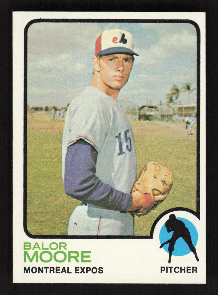 1973 Topps Set-Break #211 Balor Moore Montreal Expos