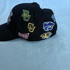 Top of the World Big 12 Conference XII All-Over Embroidered Logos Adjustable Hat