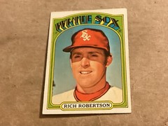 1972 Topps Baseball Card High Number #618 Rich Robertson – Near Mint –