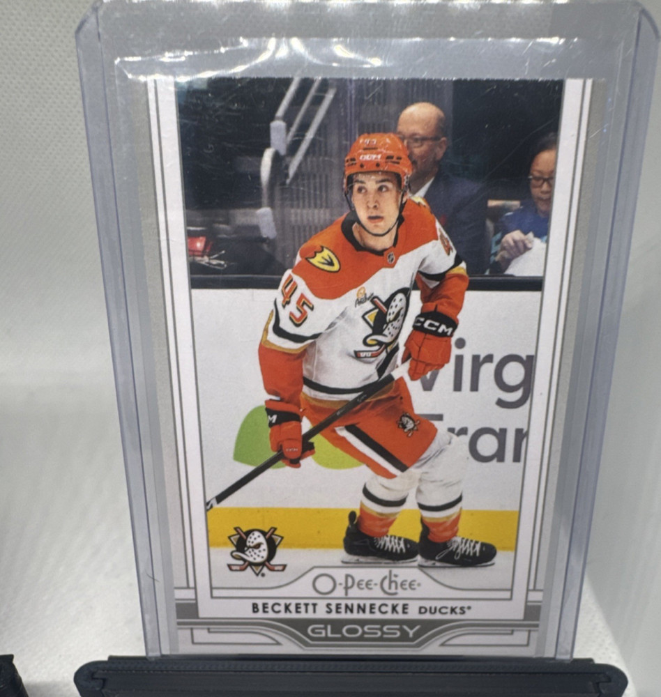 Upper Deck OPeeChee Glossy Dazzlers Encore AnaheimDucks Sennecke Terry McTavish