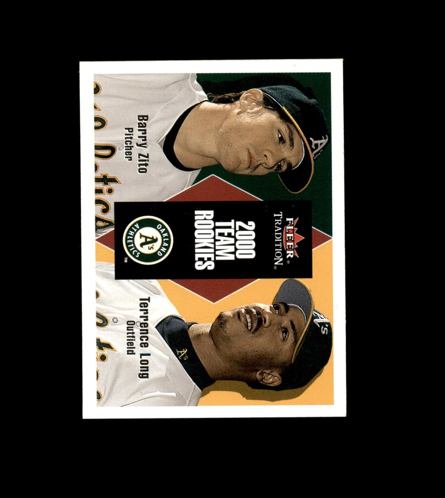 2000 Fleer Tradition Update #U92 Barry Zito / Terrence Long TR, RC