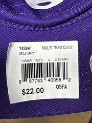 Los Angeles Sparks Adidas WNBA Women&rsquo;s Purple Military Cap Hat New