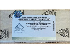 1983 Donruss Baseball Factory Set BBCE Wrapped & Sealed, Gwynn Boggs Sandberg RC