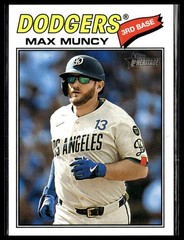 2026 Topps Heritage 158 Max Muncy Los Angeles Dodgers Short Print SP
