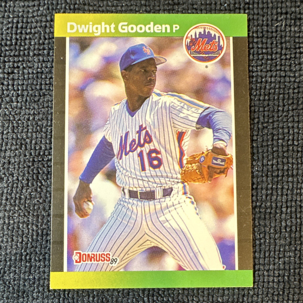 Donruss 1989 Dwight Gooden New York Mets #270 Base Set Baseball Card