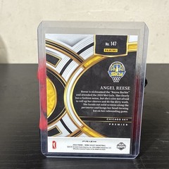 2024 Panini Select WNBA – Premier Level Angel Reese #147 Red Ice Prizm (RC)