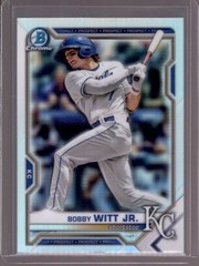BOBBY WITT JR. 2021 Bowman Chrome Draft #BDC-47 Refractor