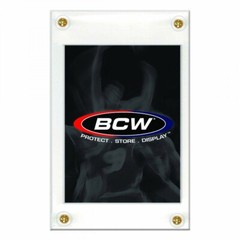 10 BCW 4 Screw Recessed Sport Trading Card Holder Screwdown Display Protector