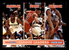 1994-95 Hoops #258 Nate McMillan / Scottie Pippen / Mookie Blaylock LL