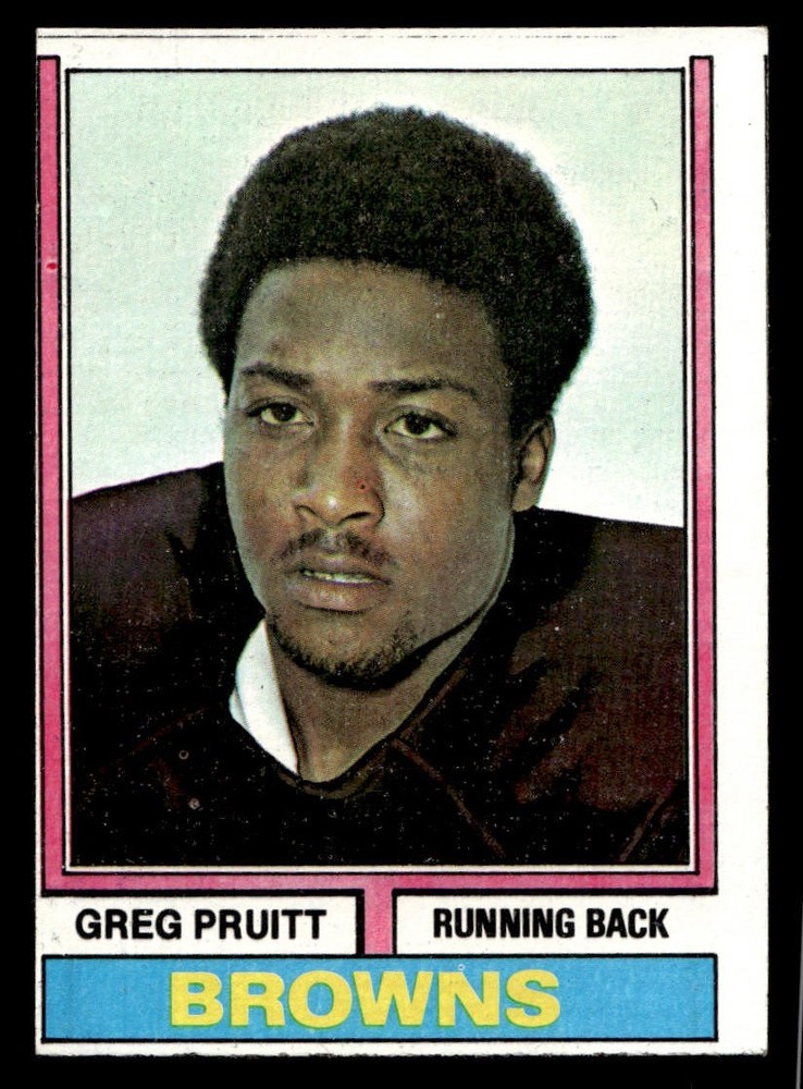 1974 Topps – Greg Pruitt #110 (RC)