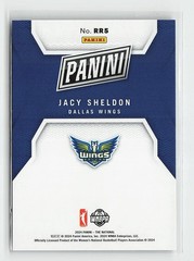 2024 Panini National Convention #RR5 Jacy Sheldon Rookie Cracked Ice #/25