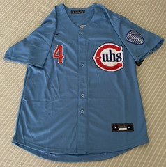 Nike Chicago Cubs Men&rsquo;s Jersey Bundle Home Pinstripe Royal Blue & Baby Blue NWT