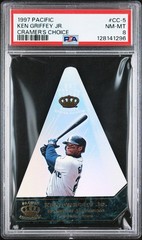 1997 Pacific Ken Griffey Jr Cramer’s Choice PSA 8
