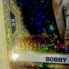 2021 Bowman Chrome Prosp Bobby Witt Jr #BCP-1 Speckle Refractor ser# 151/299 (RC