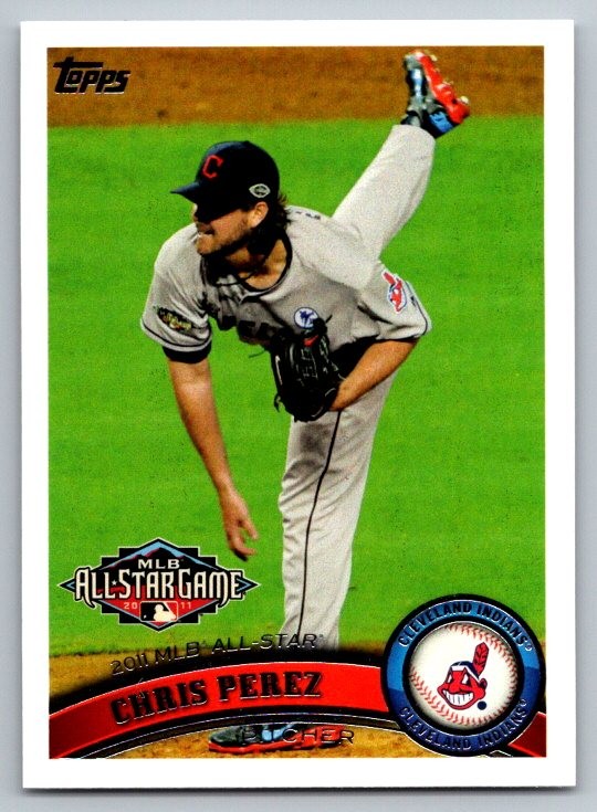 2011 Topps Chris Perez #US113 Cleveland Indians