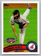 2011 Topps Chris Perez #US113 Cleveland Indians