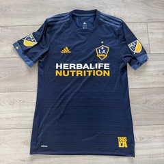 adidas LA Galaxy 2018 Away Authentic Jersey Alessandrini 7 Mens M Adizero MLS