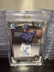 2025 Bowman – Chrome Prospect Autographs Yophery Rodriguez #CPA-YR (AU, RC)