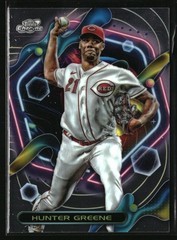 2023 Topps Cosmic Chrome Hunter Greene #168 Cincinnati Reds
