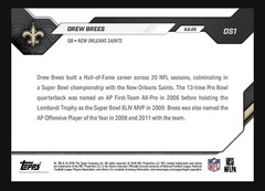 💥Drew Brees💥2026 NFL Topps NOW #OS1💥2026 Hall of Fame Enshrinement💥Presale