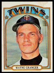 1972 Topps Wayne Granger 545 Minnesota Twins