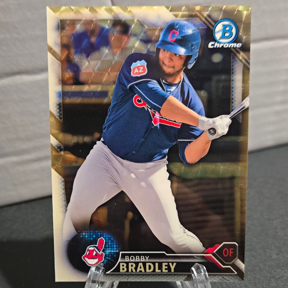 Topps 2016 SUPERFRACTOR Bowman Draft Chrome Bobby Bradley RC 1/1 #BDC-172